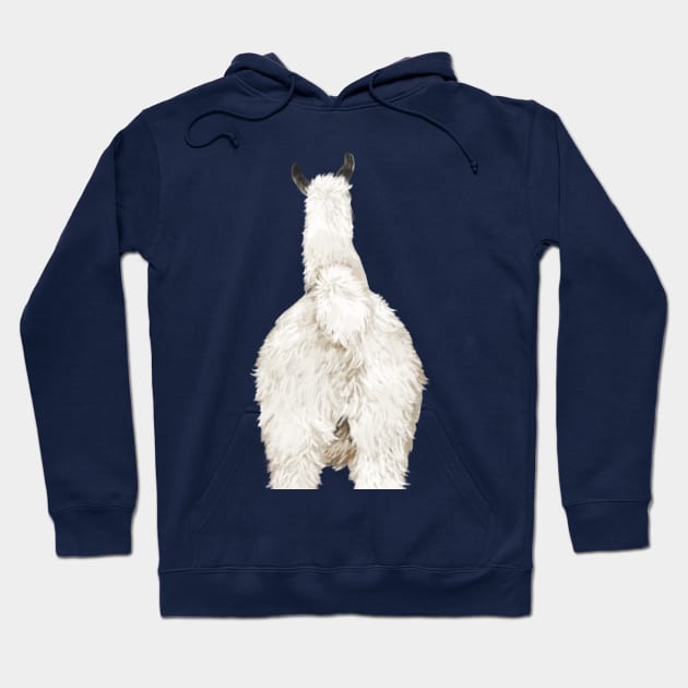 Llama Butt Hoodie by bignosework